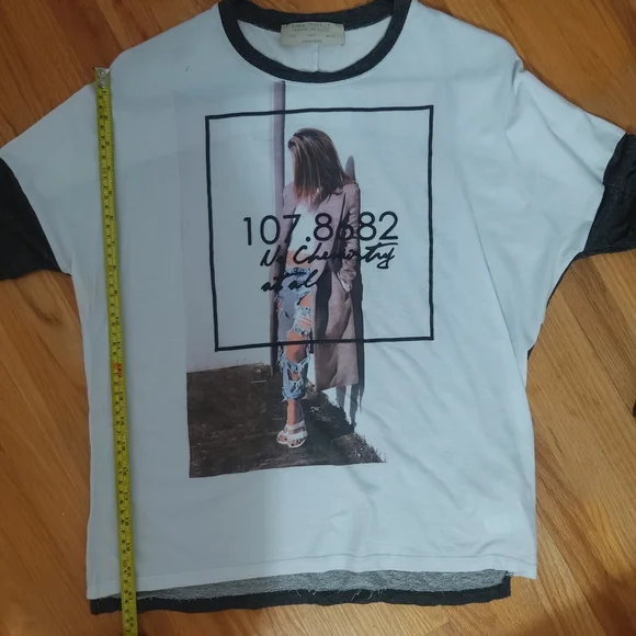 💙 3/$25 NWOT Zara TRF long sleeve top - Picture 8 of 12